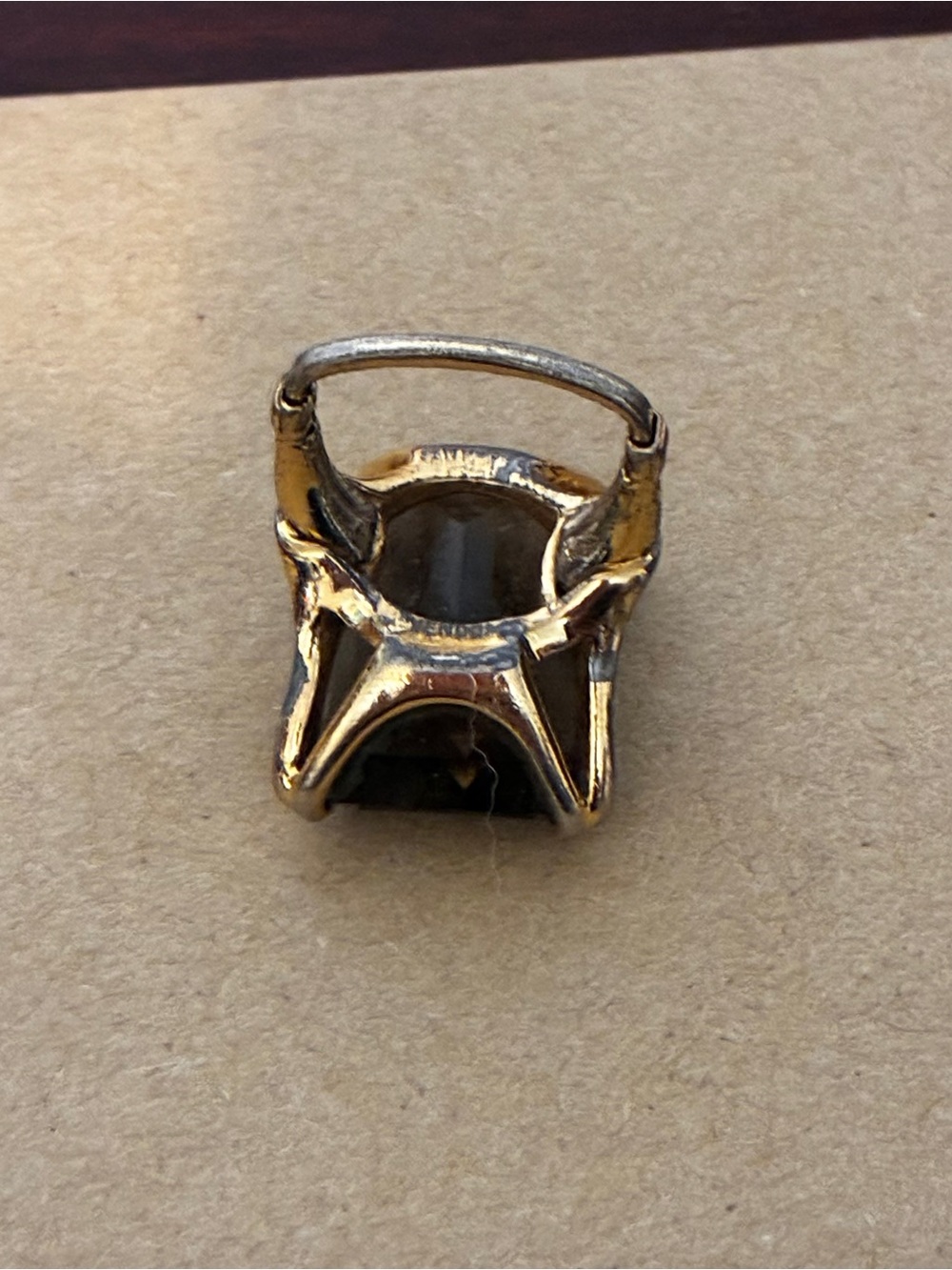 Vintage Vendome Ring in Dark Brown - Picture 3 of 8